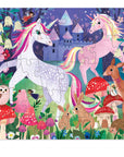 50-Piece Flat House Puzzle - Unicorn Castle
