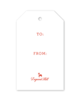 Paper Chain Tree Gift Tags