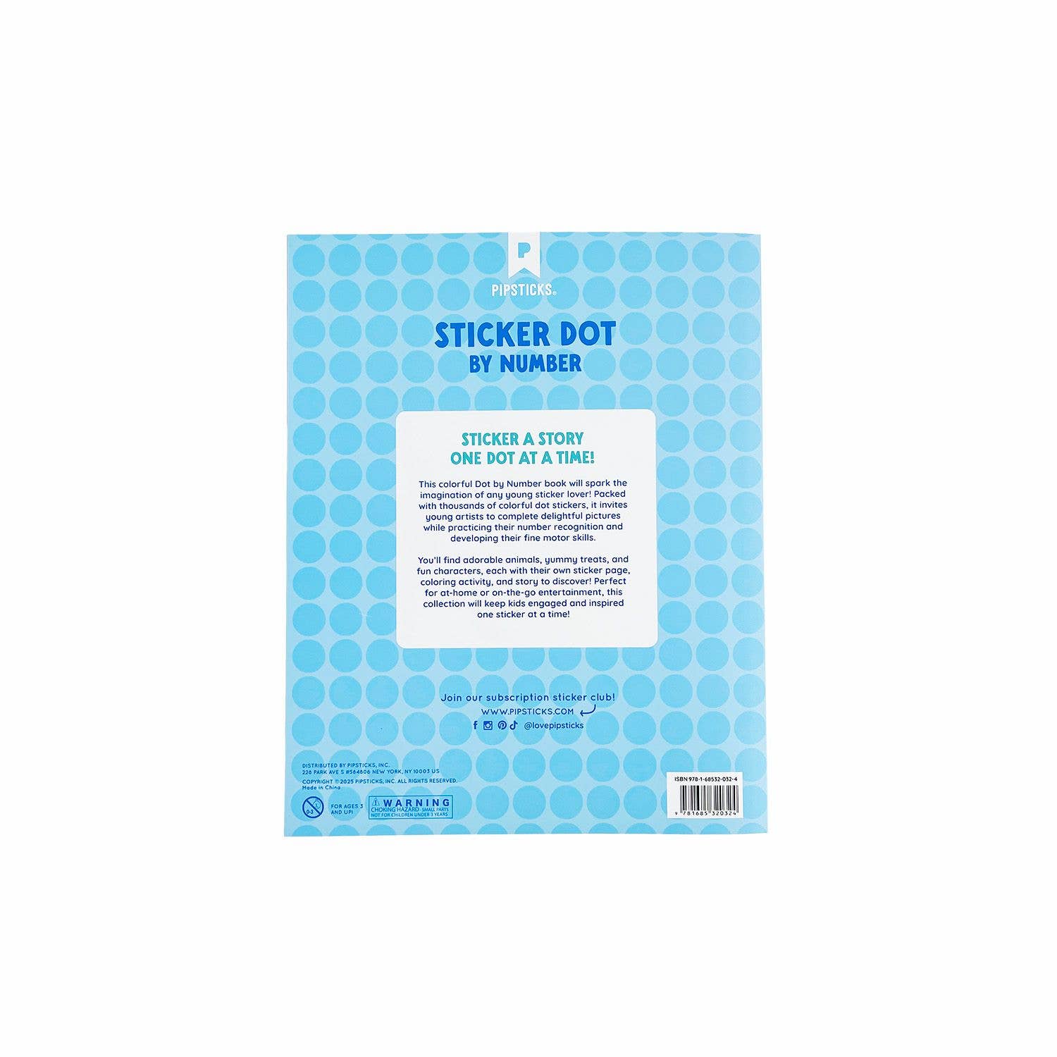 Sticker Dot by Numbers Volume 1