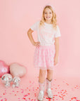 Mini Sequin Hearts Tutu