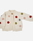 Cotton Flower Cardigan