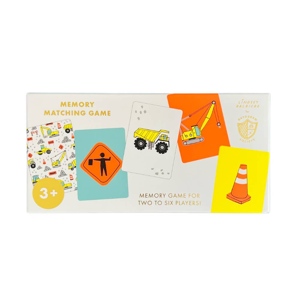 Under Construction Memory Match Game - 1 pk.