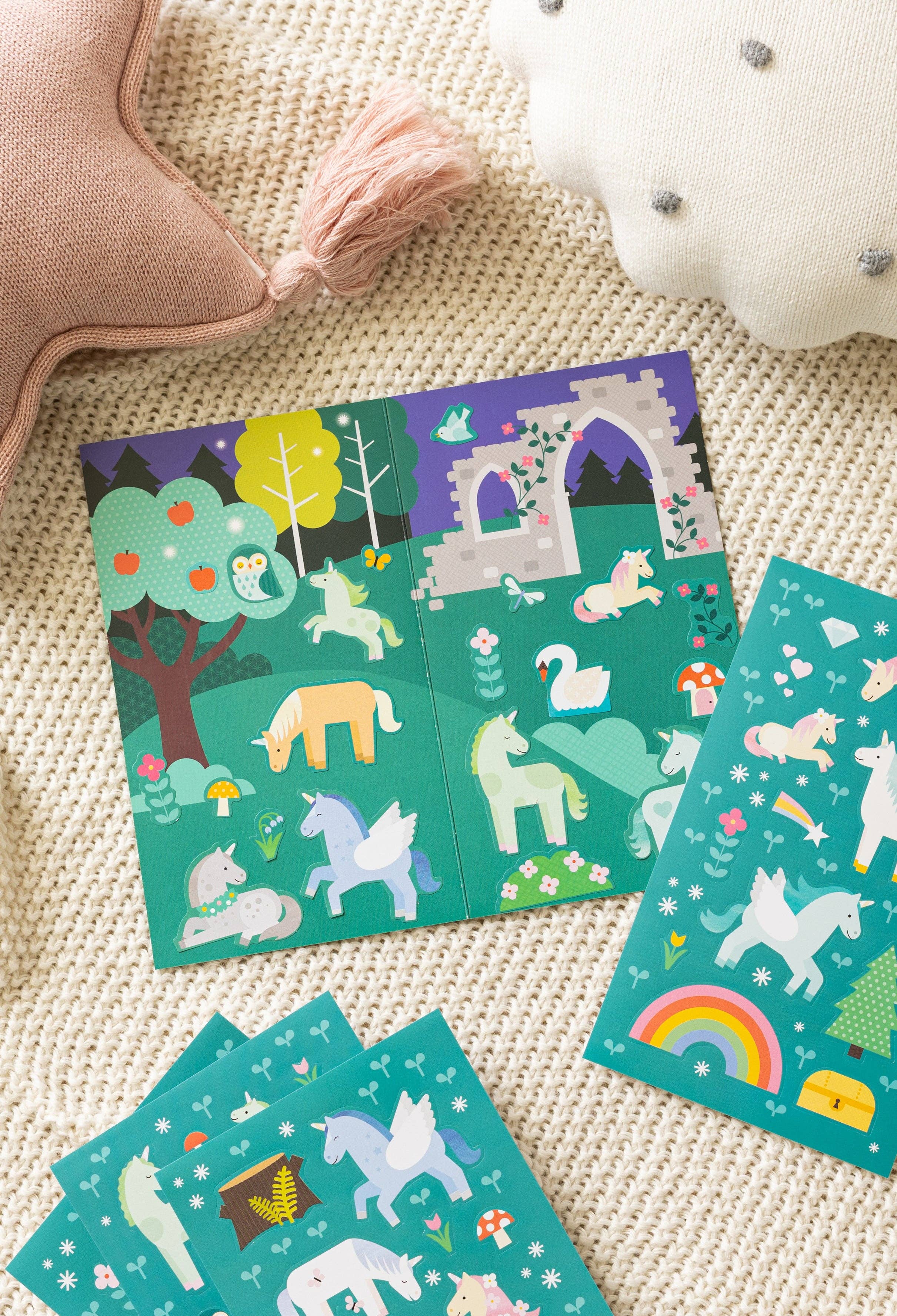 Mini Sticker Set: Unicorn Forest CDU of 20