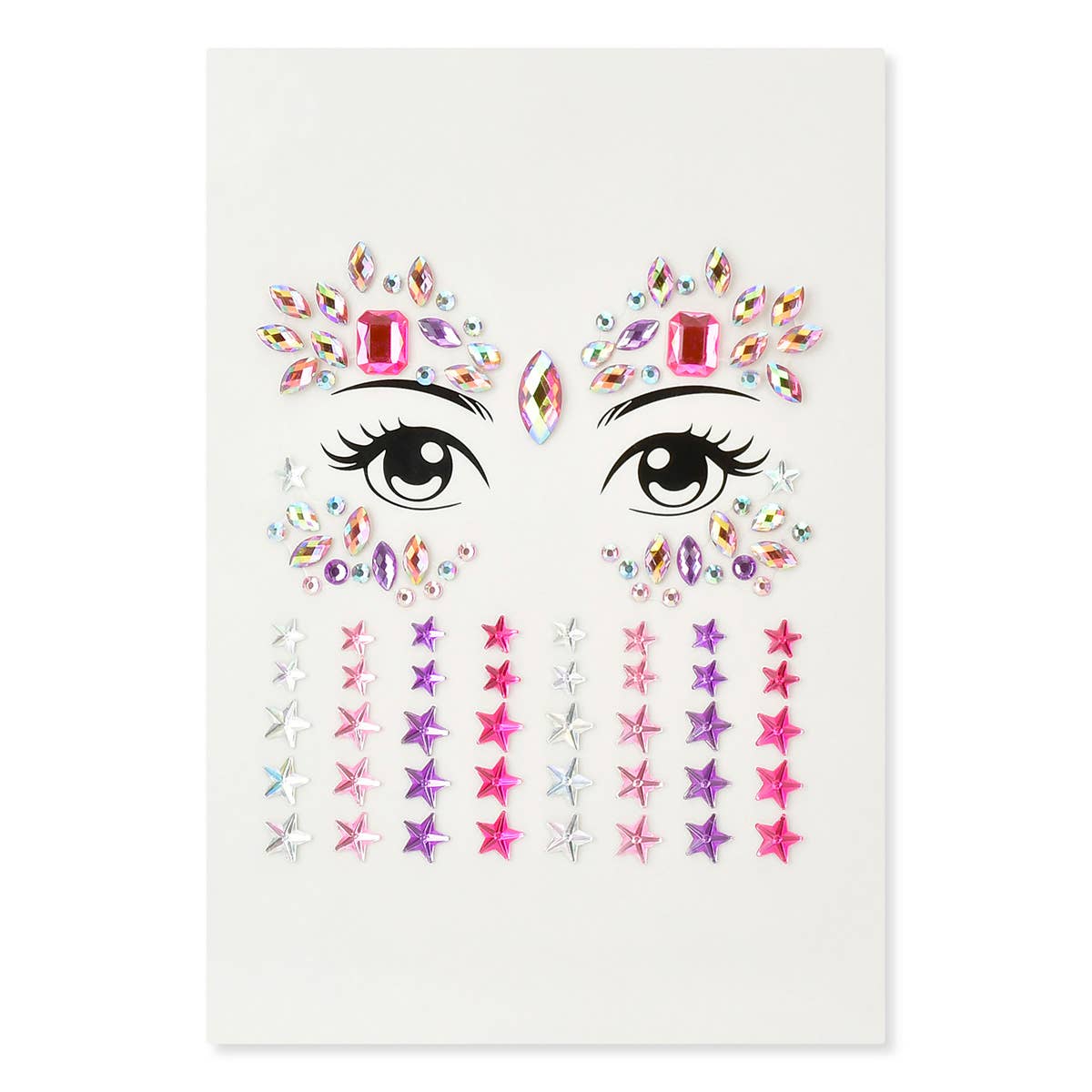 Cute n Spooky Face Gems - Halloween