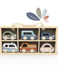 Car Display case w/ 6 vehicles
