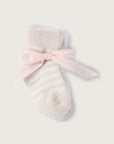 3-Pair Cozychic Infant Socks- Pink