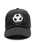 Soccer Patch Baseball Hat