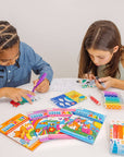 Undercover Art Hidden Patterns Coloring- Unicorn Friends