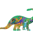 80pc Dino Shaped Puzzle