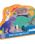 80pc Dino Shaped Puzzle
