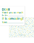 Kids Fill-in-the-blank Thank Yous (Multiple Color Options!)