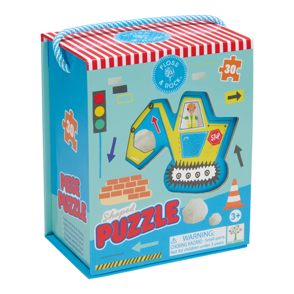 Construction 30pc Shapped Jigsaw Puzzle