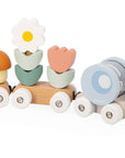 Sweet Snail Pull-Along Stacker Train