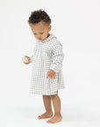 Cozy Plaid Dress & Bloomer Set