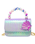 Mermaid Pearl Handle Seashell Bag