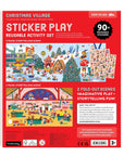 Christmas Village Sticker Play Reusable Activity Kit