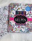 Kaleidoscope: Fabulous Gel Pen Coloring Kit by Editors of Silver Dolphin Books