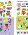 First Sticker Book Starting Kindergarten : Usborne