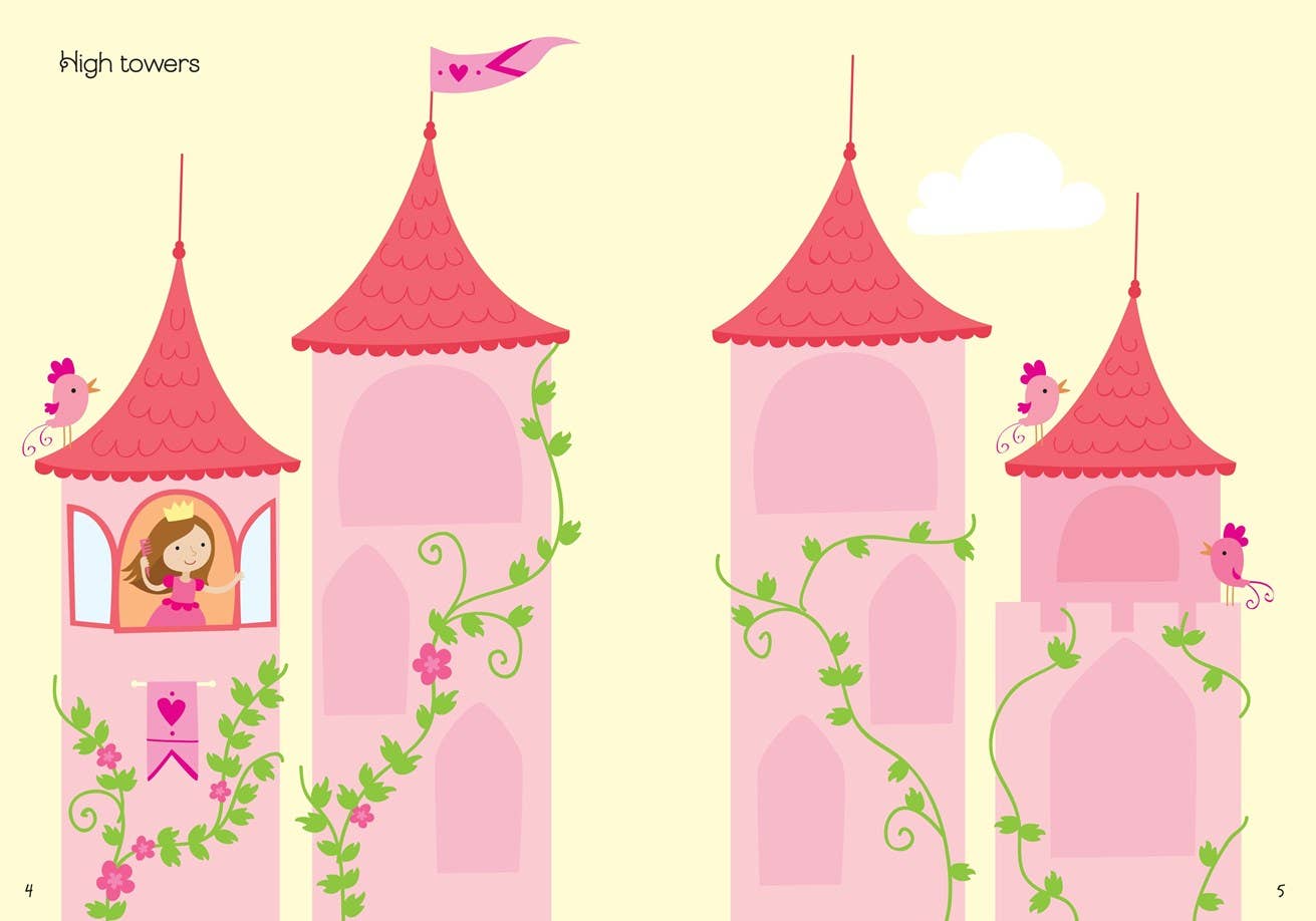 1000 Princess Stickers : Usborne