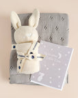 Greeting Card Bunny Moon Stars Baby Shower Birthday