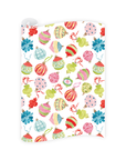 Tree Trimmings Baubles Wrapping Paper Roll