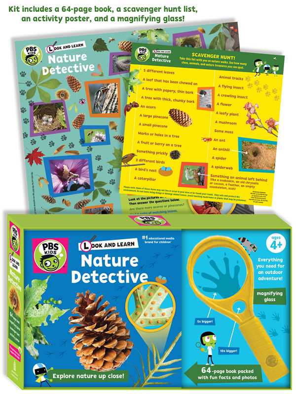 Look and Learn Nature Detective by Sarah Parvis
