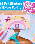 Squeegeez Magic Reveal Art Unicorn Paint Set for Kids