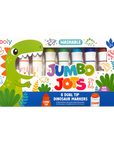 Jumbo Jots Dual Tip Dinosaur Stamp Markers - Set of 8