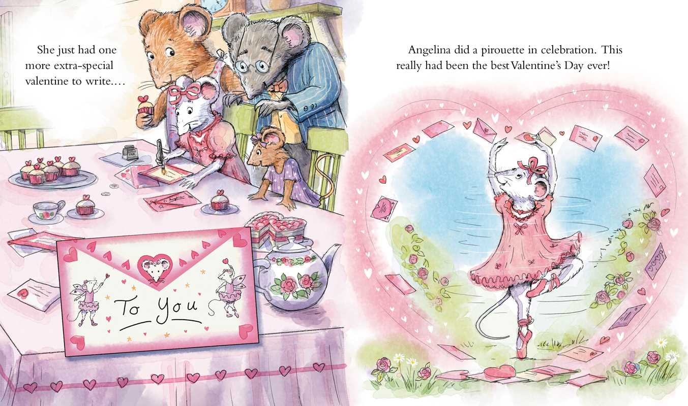 Angelina and the Valentine&#39;s Day Surprise by Katharine Holabird