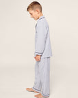Navy Ticking Stripe Pajamas