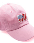 Light Pink Flag Baseball Hat