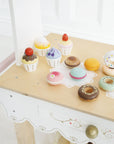 Wooden Cupcake Play Food Set