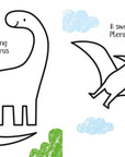 Little Coloring Dinosaurs: Usborne