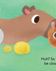 Baby Capybara: Finger Puppet Book
