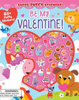 Super Puffy Stickers! Be My Valentine! by