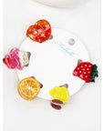 Mini Fruit Hair Clips