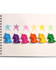 Unicorn Party Finger Crayons - Set of 6
