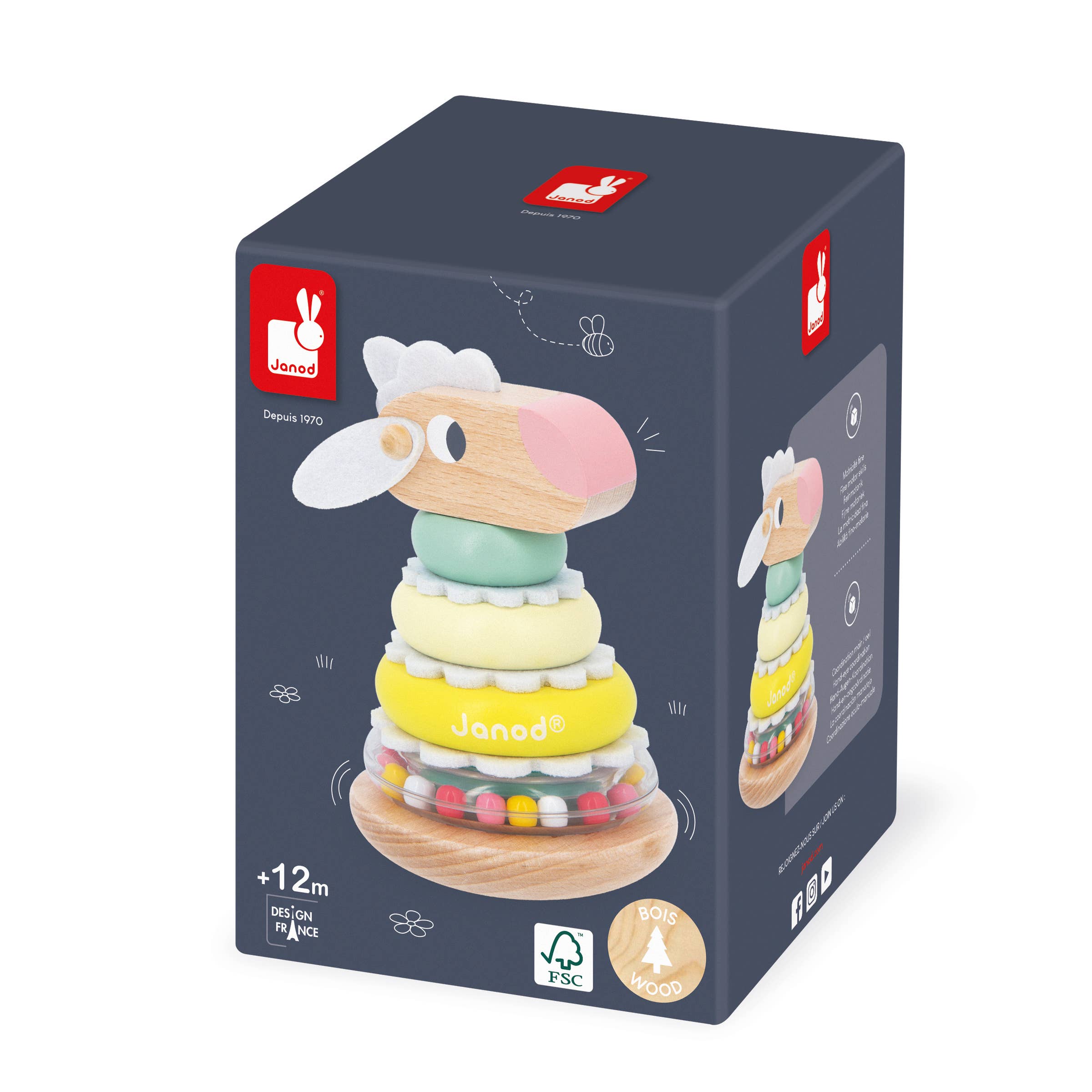Stacking Sheep Balance Toy
