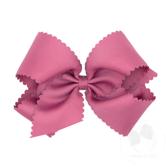 Mini Scallop Edge Bow