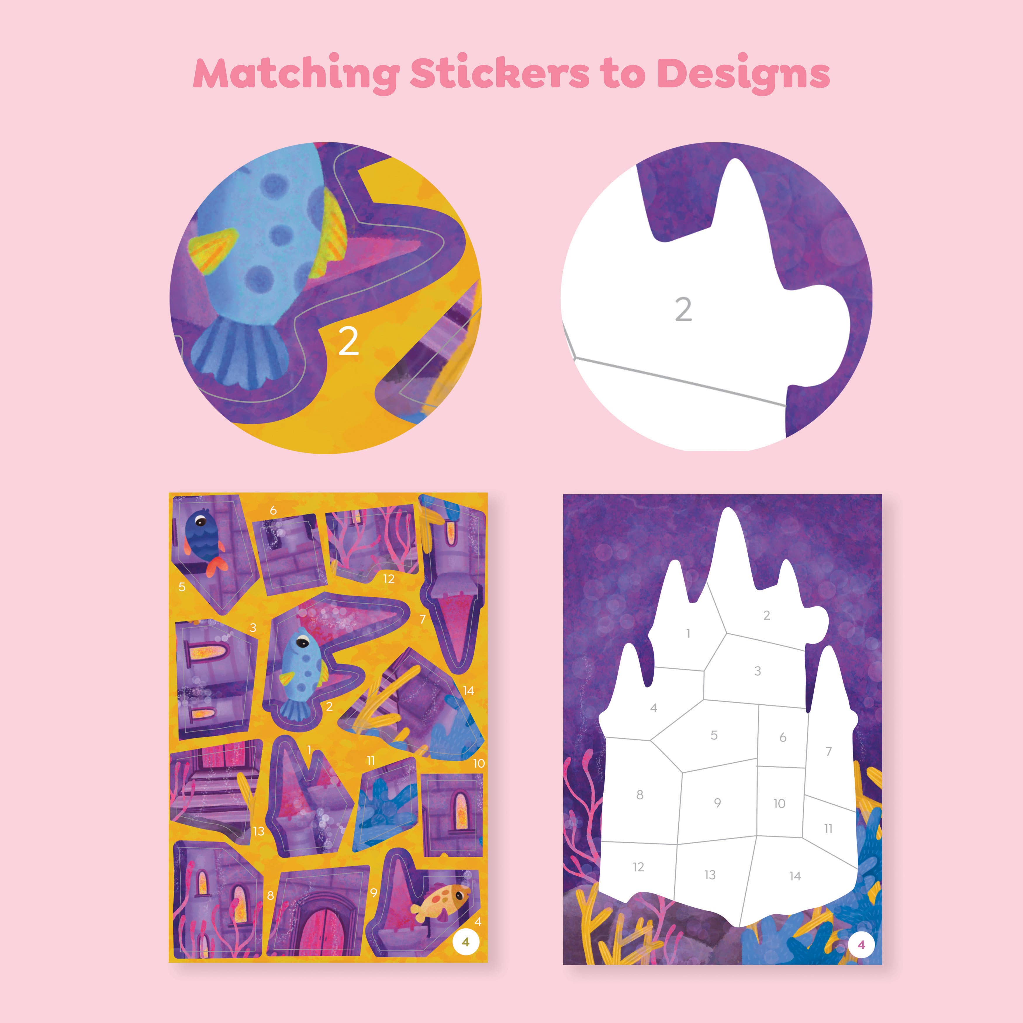 Sticker By Numbers - Mermaids