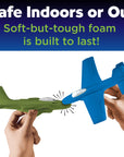 Stunt Squadron Foam Flyers Airplane Craft Kit for Kids