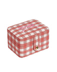 Gingham Bow Jewellery Box