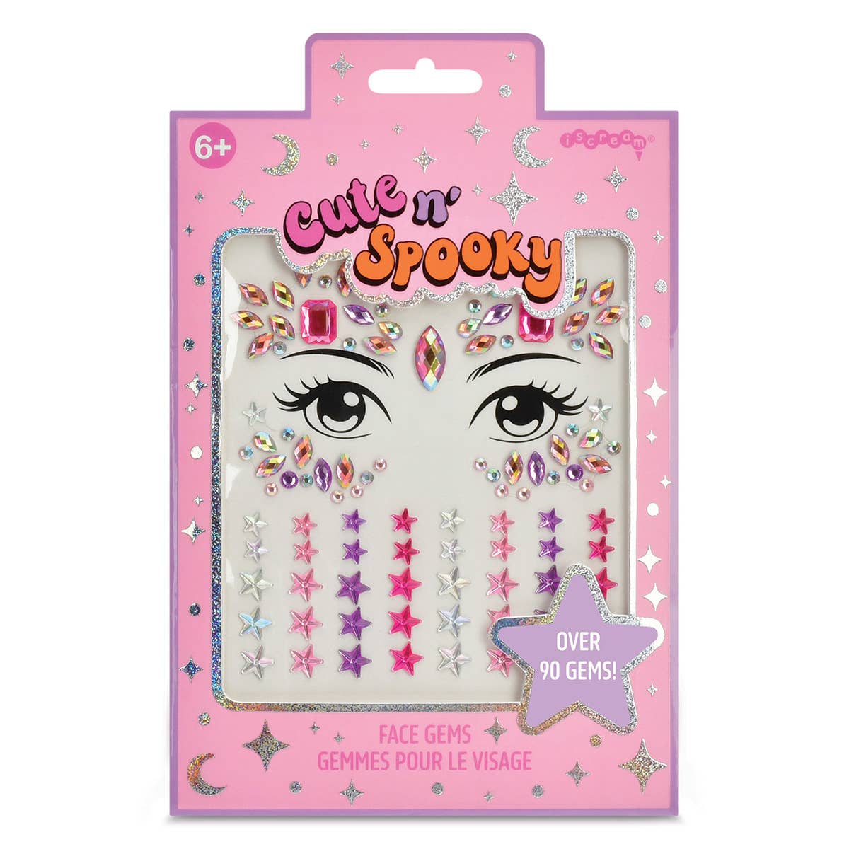 Cute n Spooky Face Gems - Halloween