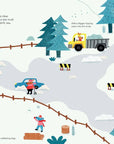 Little First Stickers Diggers And Cranes : Usborne
