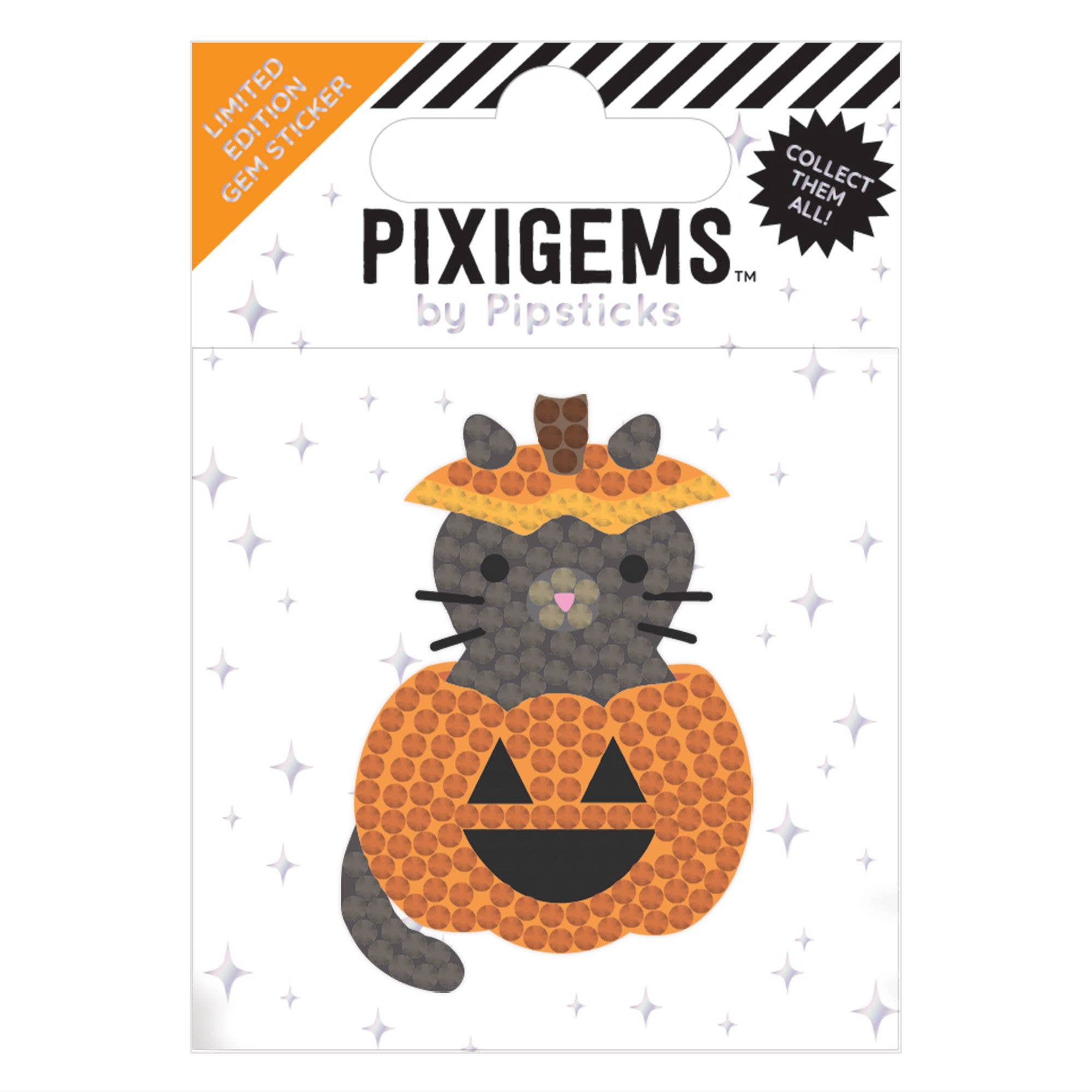 Jack Black Cat Pixigem Sticker