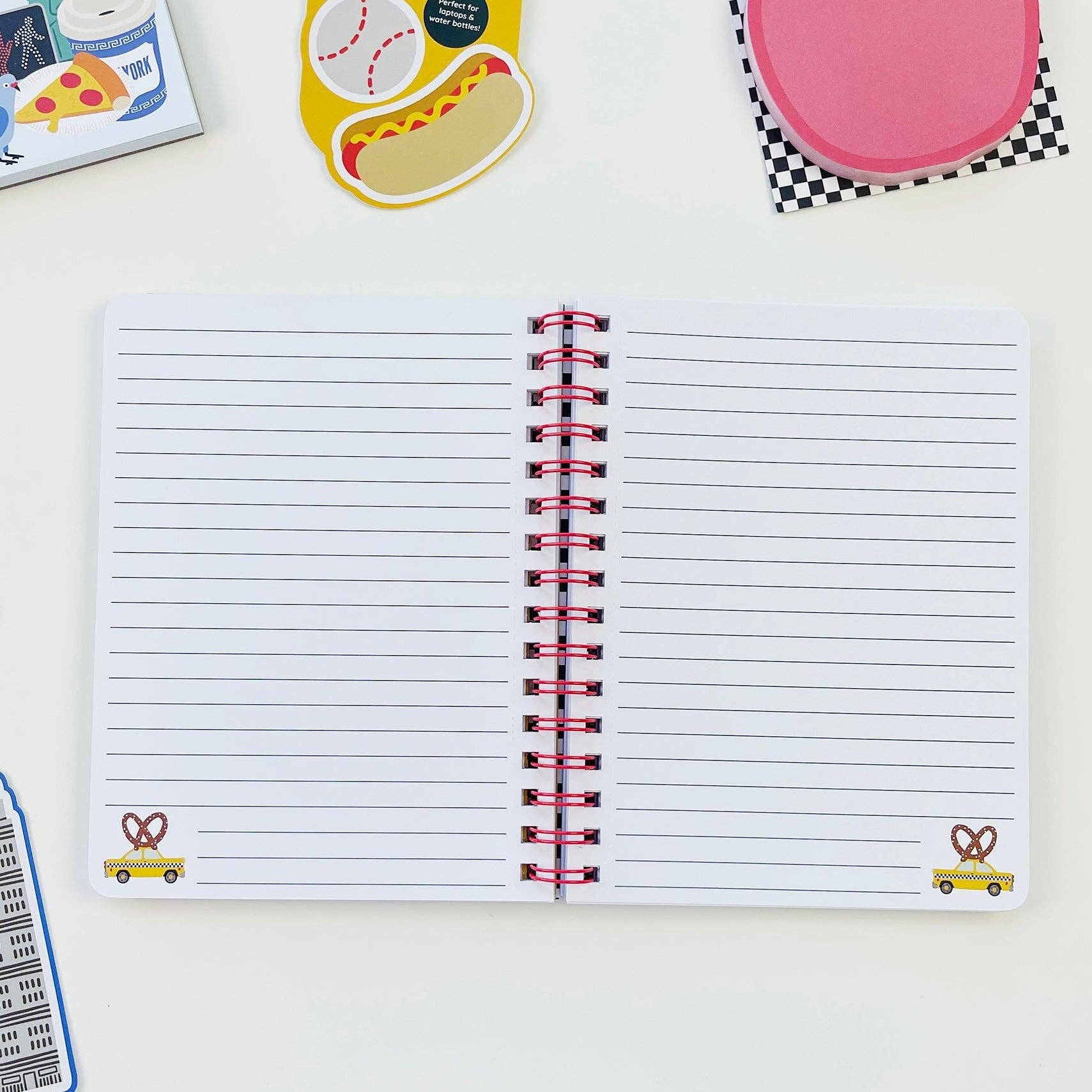 New York Novelty Spiral Notebook