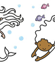 Little Coloring Mermaids: Usborne