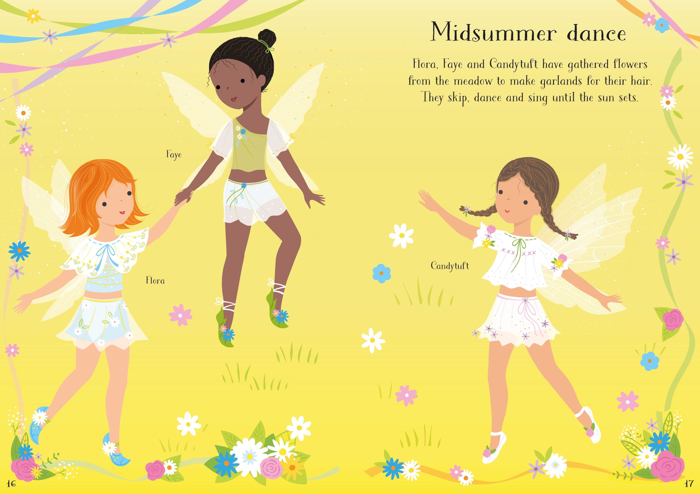 Sticker Dolly Dressing: Summer Fairies