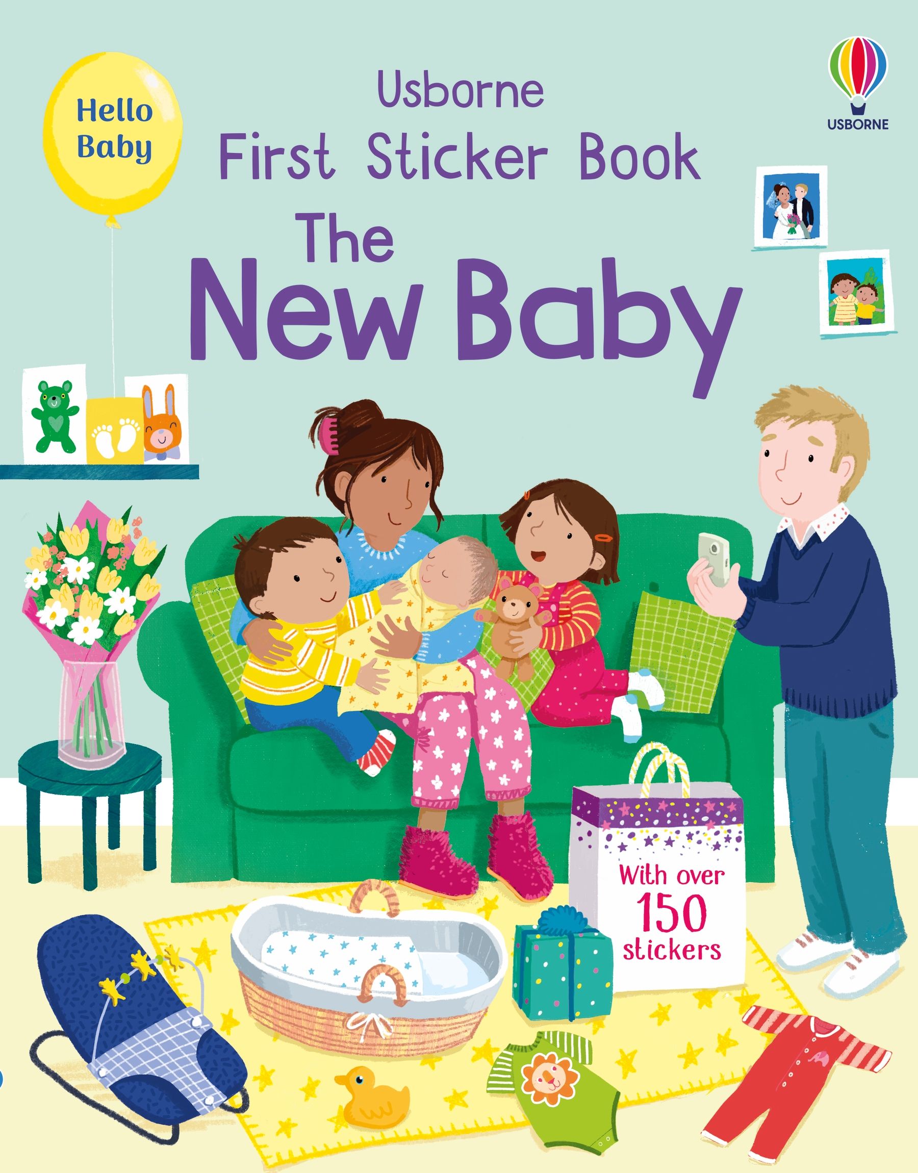 First Sticker Book: The New Baby