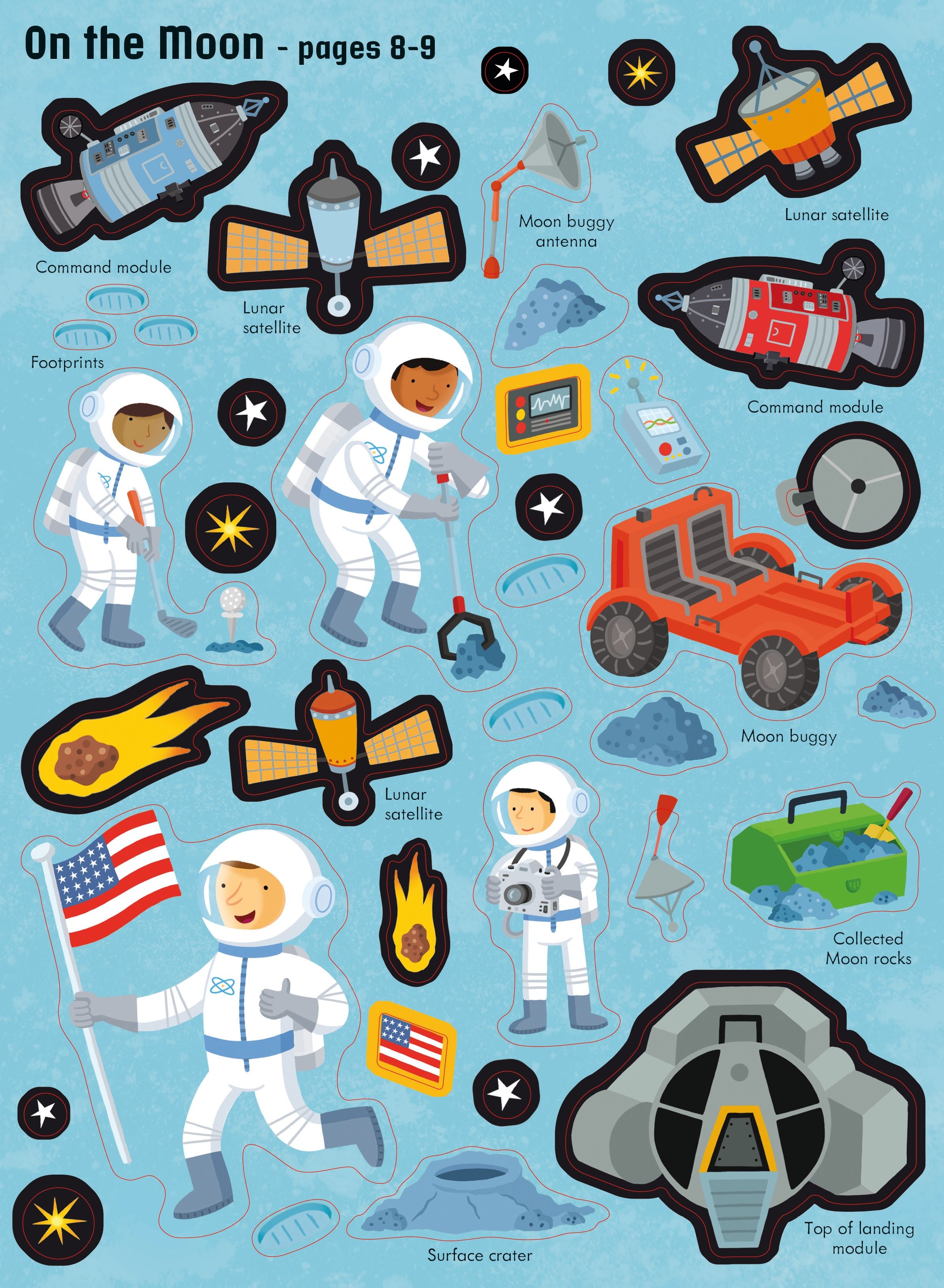 First Sticker Book: Space – The Little NY